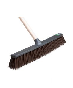 Vassoura Gari Nylon Base Plastica - 40 ou 60cm