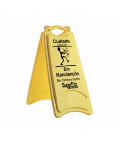 Placa em manutenção