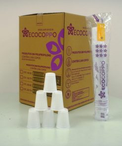 Copo Plástico EcoCoppo - Pacote com 100 unidades