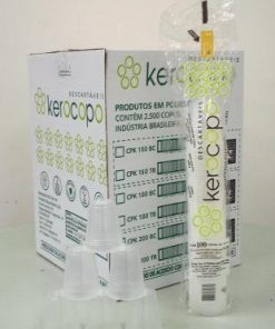 Copo Plástico KeroCoppo - Pacote com 100 unidades