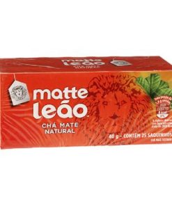 Chá Matte Leão sabores - Embalagem com 25 ou 15 saquinhos