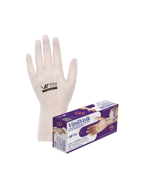 LUVA VINIL VOLK COM AMIDO-produto-naturalle Vinil Volk com amido