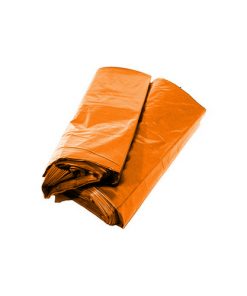 Saco para Lixo Laranja com 100 Unidades
