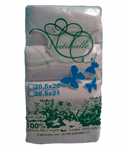 * Papel Toalha Interfolha 20x20,5 100% Celulose Naturalle 1000 folhas